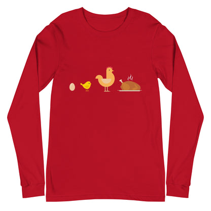 Chicken Progression Long Sleeve Tee